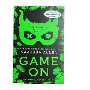 SIGNED Game On : An into Darkness Novel by Navessa Allen (2026 Paperback) New